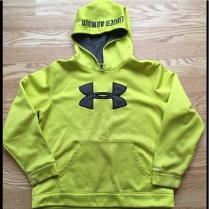 Pre-loved Under Armour StormGear, Yellow YLg
